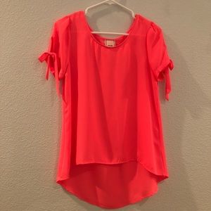 Bright Pink Top